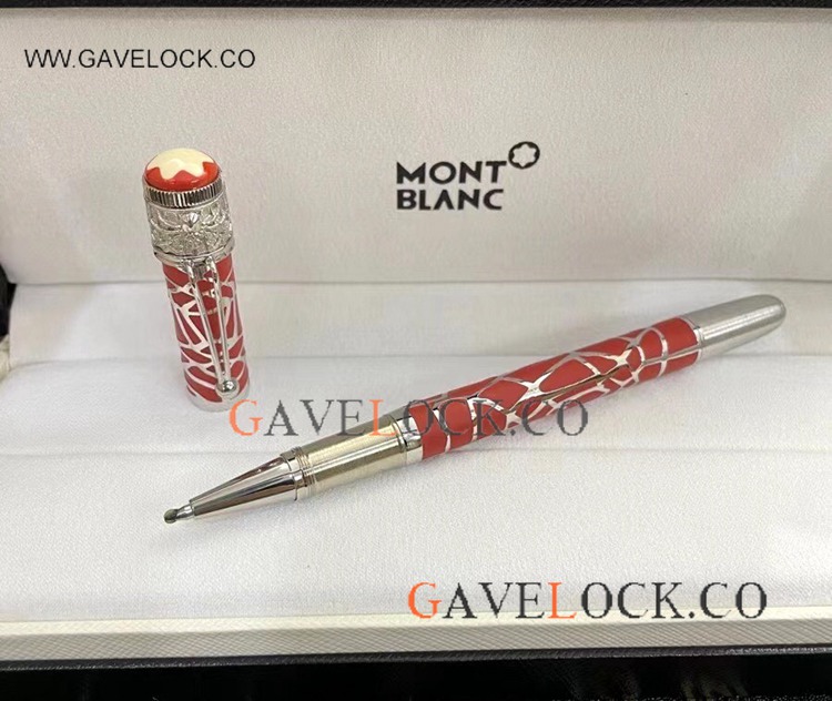 New arrival Montblanc Rouge et Noir Spider Red Rollerball Pen